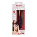 Kiss 1/2 Ceramic Tourmaline Red Flat Iron - 450 F Hair Straightener for All Hair Types | International Shipping Available - Buy Online on GoSupps.com