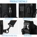 SEAFEW Anti Theft Sling Crossbody Backpack - Lightweight Men's Shoulder Bag with USB Charger Port - Buy Online on GoSupps.com