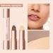 Bolisiya No Limits Cream Bronzer Stick - 2PCS Harmony Bronzer Stick 2 in 1 Cream Bronzer and Highlighter Stick Long Lasting Waterproof Face Brighten Creamy Sculpting Bronzer Stick with brush (01+02) - Buy Online on GoSupps.com