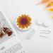 Sunflower Contact Lens Case - Cute Travel Portable Kit with Mirror for Daily Outdoor Use - International Shipping Available - Buy Online on GoSupps.com