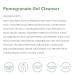 emerginC Pomegranate Gel Cleanser | Hydrating Face Wash with Vitamin A C & E | International Shipping Available | 240 ml - Buy Online on GoSupps.com