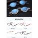 Shop Abetos Retro Half Moon Reading Glasses for Men & Women - Anti Blue Light Spring Hinge Floral Filter - Fashionable 3.0x Semi-Frame Computer Glasses - Buy Online on GoSupps.com