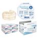 Dynarex DynaGinate Calcium Alginate Wound Dressing - Sterile Non-Stick Topical Wound Pads - Absorbent Gel Patches for Moderate to High Exuding Cuts - 2g x 30cm 12 Boxes of 5