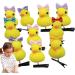 Little Duck Hairpin - Cartoon Plush Hairpin Set Ducks Tresses Pin | Strands Accessory with Waterfowl Shaped Design Funny Cartoons Drake Plushier Curls Pining Sets for Children Girls 2.56 Inches Bow tie style - Buy Online on GoSupps.com