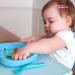 Chicco First Spoon - Angled Multicoloured Baby Spoon for 8+ Months | International Shipping Available - Buy Online on GoSupps.com
