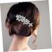 Beavorty Crystal Hair Accessories Wedding Hair Accessories Wedding Decor Hair Pin Hair Barrettes Hair Clips Rhinestone Hair Comb for Wedding Gem Bride Zinc Alloy Headgear - Buy Online on GoSupps.com