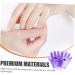 FRCOLOR 2 Pairs Hand Wax Set Foot Wax Set Nail Art Gel Paraffin Bags Mitts Covers Foot Wrapping Cover Clear Gloves Sheer Gloves Wax Warming Cover Paraffin Wax Film Wax Bag Simple Piguet - Buy Online on GoSupps.com