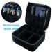 MLMSY Large Waterproof Makeup Bag - Portable Cosmetic Organizer with Golden Zipper & Storage Compartments for Travel | Unisex Design - Buy Online on GoSupps.com