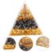 FRCOLOR Crystal Ball Pyramid Resin Crafts - Exquisite Desktop Decor & Housewarming Ornament - Buy Online on GoSupps.com