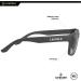 Leupold Katmai Performance Sunglasses | Polarized DiamondCoat Lenses | Shatterproof | Matte Black Frames - Buy Online on GoSupps.com