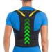 Posture Corrector Scoliosis Back Brace Spine Corset Shoulder Therapy Straight Back Support Posture Correction Belt Black M