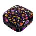 Sanitary Napkin Storage Bag Portable Period Bag for Women Teen Girls Halloween Pattern Menstrual Cup Pouch Nursing Pad Holder (Multicolor) Color 11