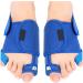 Schneider Bunion Corrector | Strong Support Split Design | Blue PU-Silicone Cushion | Cushion for Couples | Transparent Color - Buy Online on GoSupps.com