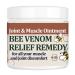 Natural Organic NZL Bee Venom Professional Serum Care Joint & Muscle & Bone Cream Gel - for Back Neck Hand Foot Knee Muscle Shoulder Hip Nerve Vitamin B6 Aloe Vera Adult Elderly