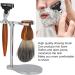 Professional 4-Piece Shaving Set for Men | Traditional Manual Razor Brush Soap Dish & Holder | International Shipping - Buy Online on GoSupps.com