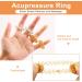Redamancy 15 Pcs Acupressure Rings Sensory Rings Acupuncture Massage Rings Silent Stress Reducer for Stress Relief Anxiety Promoting Blood Circulation - Buy Online on GoSupps.com