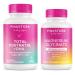Pink Stork Total Postnatal Vitamins for Women and Magnesium Glycinate for Women - Postpartum Essentials for Mood Support