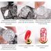 Nail Art Stamping Kit Flowers Nail Template Plates Manicure Stamper with Scraper Style1 Brushes - Buy Online on GoSupps.com