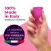 Lybera Menstrual Cup Set - 2 Soft Safe Eco-Friendly Cups in Size 1 & Size 2 | Made in Italy - Buy Online on GoSupps.com
