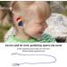 Transparent Hearing Aid Lanyard & Sound Aid Protector Clip - Anti-Lost Rope for Sound Amplifiers | Secure Fastening with Blue HDO Leash - Buy Online on GoSupps.com