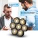 Vsmooth Electric Shaver Replacement Head | Waterproof Blades for Bald Men | Wet & Dry Floating Razor Blade - Gold-7g - Buy Online on GoSupps.com