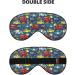 Funny Animal Driver Cartoon Sleep Masks | Comfortable Soft Adjustable Eye Masks for Home & Travel - Buy Online on GoSupps.com
