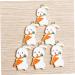 TEHAUX 50 Pcs Rabbit Bunny Charm Bracelet Amulet Charms Bracelet Pendant Bunny Craft Charms Necklace for Teen Girls Bunny Charms for Jewelry Making Alloy Food Teaching Aids - Buy Online on GoSupps.com
