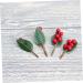 ABOOFAN 20 Pcs Christmas Decorations Christmas Tree Ornaments Berries Faux Plants Christmas Artificial Decor Christmas Tree Hanging Decor Party Decor Berry Flower Arrangement Foam Wrap - Buy Online on GoSupps.com