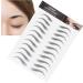 Pongnas Autocollants pour Sourcils Longue Tenue Transferts pour Sourcils Tenue 1 7 Jours Respirants Hypoallerg niques Formes Multiples Faciles Appliquer pour femmes. Boutique de (BLACK-10) - Buy Online on GoSupps.com