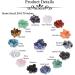 JSDDE Mineral Rock Variety Rough Raw Crystals Gemstone Meteorite Fragment Crystal Energy Healing Stone Box Gifts - Buy Online on GoSupps.com