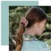 Jaciya Velvet Scrunchies Set - Soft Elastic Hair Bands for Women in Pink, Blush, Mauve & Beige - Buy Online on GoSupps.com