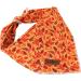 Lionet Paws Autumn Dog Bandana - Red Leaves Triangle Scarf for Small Medium & Large Dogs - Buy Online on GoSupps.com