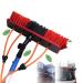 photovoltaic cleaner window cleaning pole Window Cleaning Pole Photovoltaic Panel Cleaning Tool 3-10m Extendable Cleaner Conservatory Roof Window Glass Wall Photovoltaic Panel Cleaning Exten 7m/22.96ft