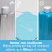 Insulin Cooler Travel Case by Tilcare - 60H Reusable Pen Freezer Bottle - Standard TSA Approved Hard Shell Medication Cooling Case - Emergency 12H Bottle - Holds up to 2 Diabetic Pens Medical Vials - Buy Online on GoSupps.com