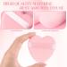Triangle Powder Puff Set - 6 Soft Velour Makeup Puffs for Setting & Contouring (Pink) - Reusable & Versatile Beauty Tools - Buy Online on GoSupps.com