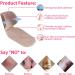 Heel Cushion Gel Self-Adhesive with Arch Support - 6 PCS Silicone Heel Pads for Slip-Proof Shoe Protection | Comfortable Flannel & Transparent Design for Better Fit - Buy Online on GoSupps.com