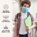 United Canada - ASTM Level 3 Disposable Kids Medical Mask - MADE IN CANADA | Masques m dicaux jetables pour enfants 50 count (Pack of 20) - Buy Online on GoSupps.com