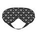 Mystical Ram Skull Sleep Mask Adjustable Double -Sided Eye Mask Soft Sleeping Eye Covers for Sleeping Perfect Shading Reduce Eye Edema