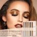 Buy Dual Ended Liquid Eyeshadow Set - 6 Neutral & Glitter Shades | Waterproof Long Lasting Creamy Formula - Buy Online on GoSupps.com