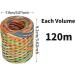 394 Feet Natural Raffia Paper Ribbon Twine for Gifts, Wrapping, DIY Crafts - Buy Online on GoSupps.com