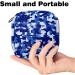Women s Bands Storage Bag | Menstrual Cup Pocket | Travel Makeup Organizer | Large Capacity Camo Blue Military Color - Buy Online on GoSupps.com