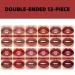 6PCS Liquid Lipstick & Lipgloss Kit - Hydrating 2-in-1 Matte & Gloss Makeup Set | Long-Lasting & Waterproof - Buy Online on GoSupps.com