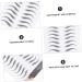 ABOOFAN 12 Sheets Waterproof Eyebrow Stickers Beauty Tools Authentic Fake Eyebrows False Eyebrows Cosmetics - Buy Online on GoSupps.com
