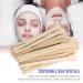 50 Piece Wooden Spatula Set - Eco-Friendly Wax Applicators for Face Masks & Hair Removal | Premium Quality Wooden Sticks - Buy Online on GoSupps.com