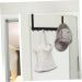 Key Holder Hook 8 Hook Over The Door Rack Door Towel Hanger Behind Door Coat Hooks Scarf Hook Wall-Mounted Coat Rack Over Door Hook Hat Hanger Space Aluminum Door Back Door Hanger - Buy Online on GoSupps.com
