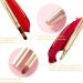 2 PCS Retractable Lip Makeup Brush Portable Dual End Lipstick Brush Eye Make Up Brushes Concealer Brushes Eye Shadow Brush Lip Brush tool Lip Contours Makeup Tool - Buy Online on GoSupps.com