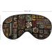 Handmade Ethnic Sleep Mask with Adjustable Strap - Block Light for Night Sleep and Travel - Men and Women - Buy Online on GoSupps.com