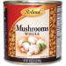 Roland Foods Whole Medium and Large Button Mushrooms, Specialty Imported Food, 16 Ounce (4 Pack)