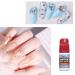 Cala Super Nail Glue Professional Salon Quality | Quick and Strong Nail Liquid Adhesive (6 Bottles) - Buy Online on GoSupps.com