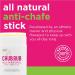 Zone Naturals Chub Rub Anti Chafing Stick, All Natural, 1.5 Ounce - Buy Online on GoSupps.com